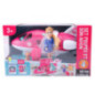 Set poupee 14cm et son avion