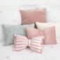 Coussin luxury blush 50x50cm