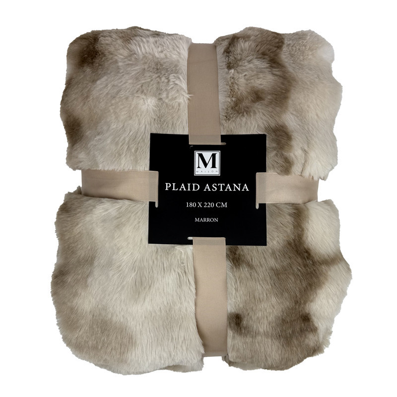 Plaid astana beige 180x220cm
