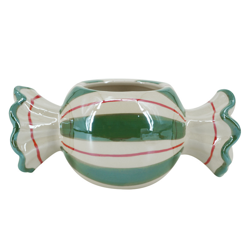 Cache pot bonbon ass rge/vert