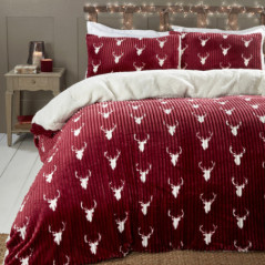 Parure rennes 240x220 rouge