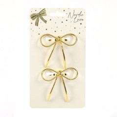 Lot de 2 ronds de table noeud