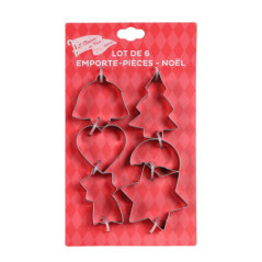 Set de 6 emporte-pieces