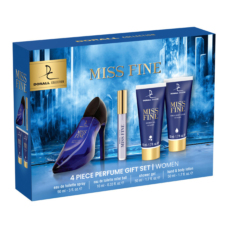 Coffret femme miss fine 4 pcs