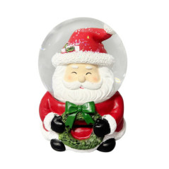 Boule a neige pere noel