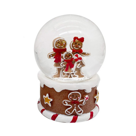 Boule a neige pain d'epices 45mm