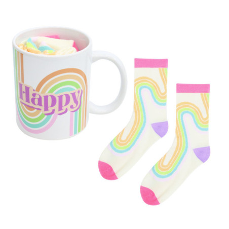 Coffret mug et chaussettes optim