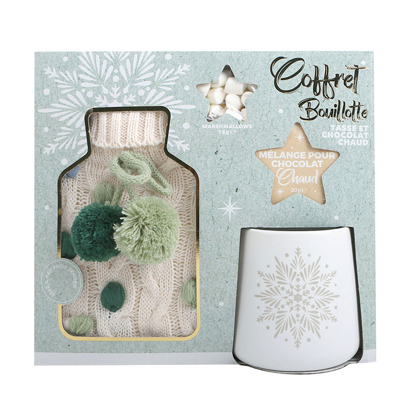 Coffret bouillotte tasse et choc