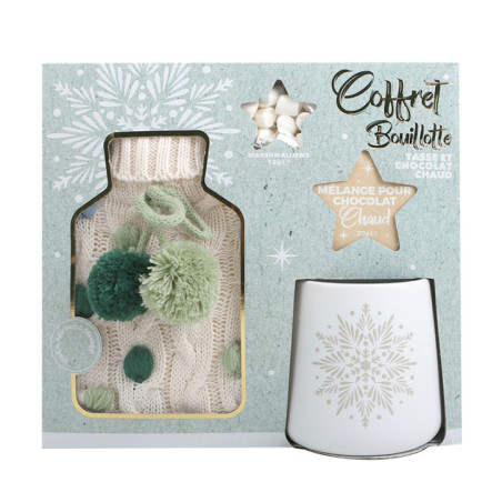 Coffret bouillotte tasse et choc