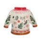 Vase en pull de noel