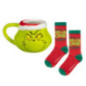 Set mug 3d et chaussettes grinch