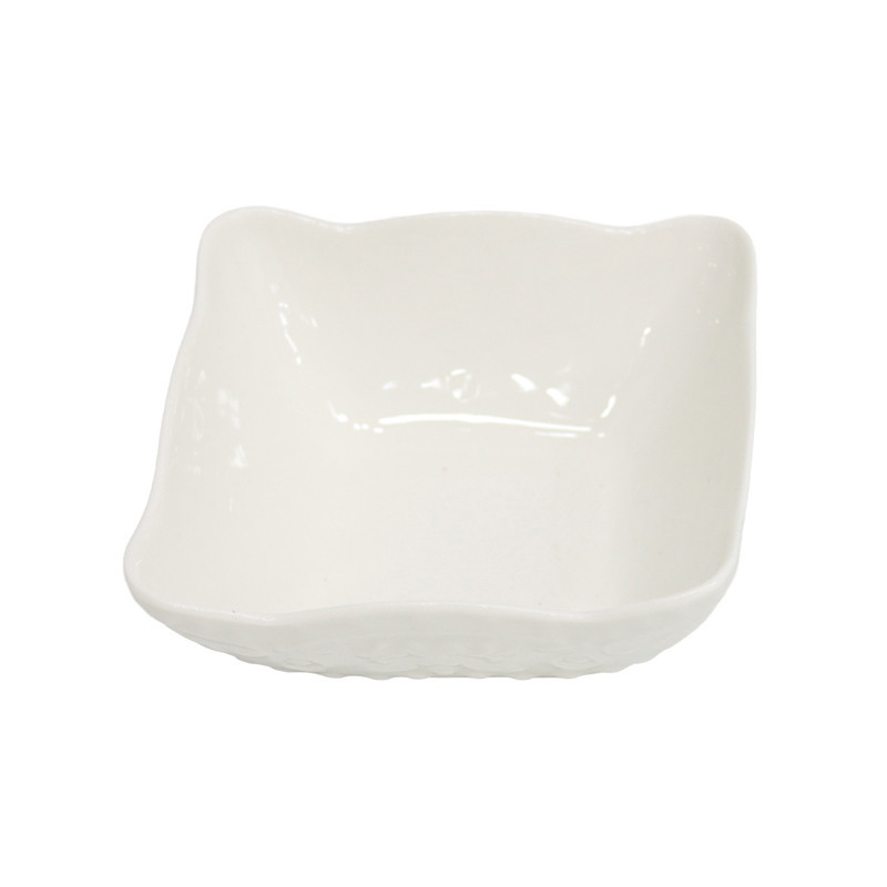 Coupelles blanches 8x8x4.5cm