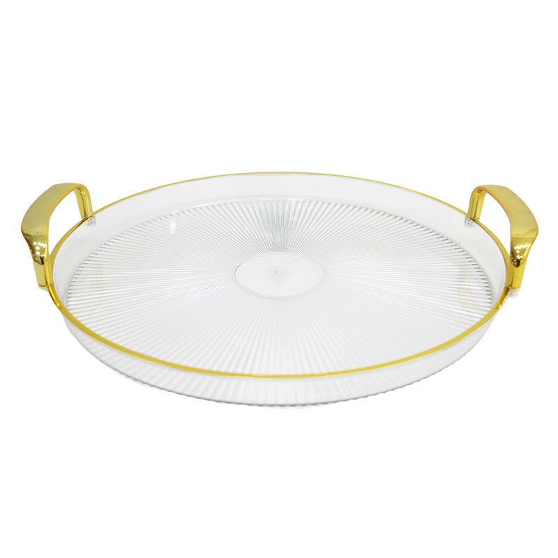 Plateau plastique strie d35cm