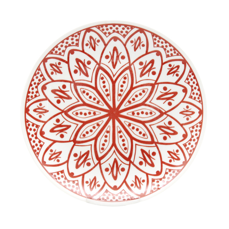 Assiette dessert terracotta