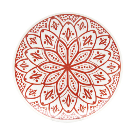 Assiette dessert terracotta