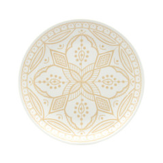 Assiette dessert ankara beige