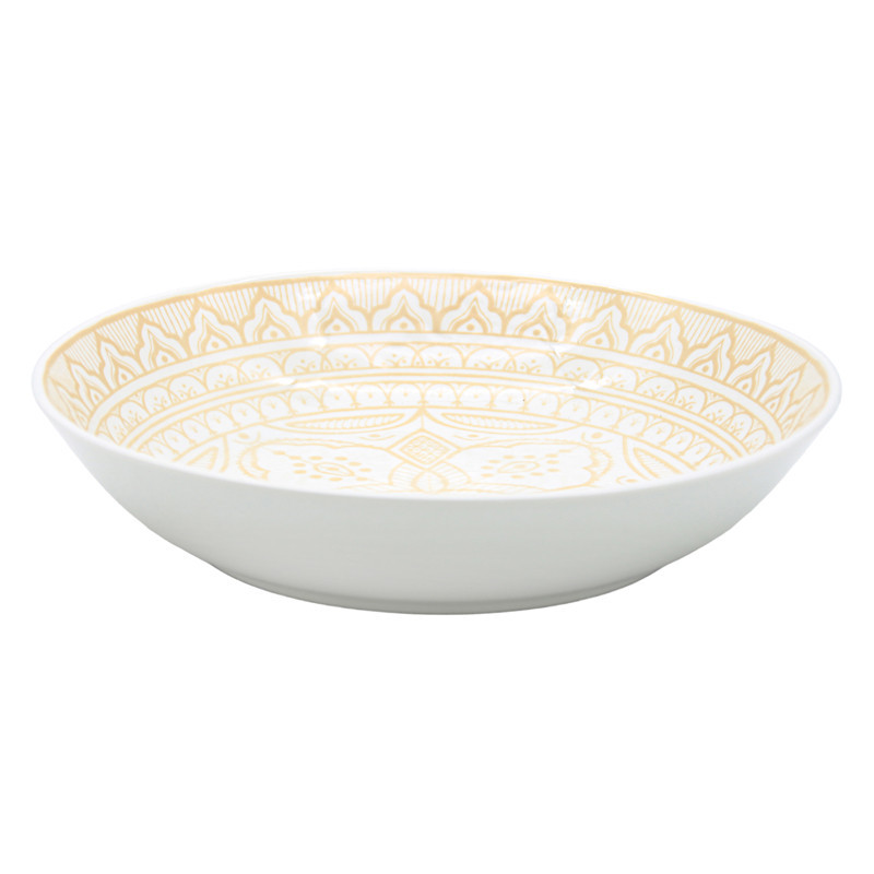 Saladier ankara beige d25cm