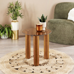 Table d appoint basse plateau fu