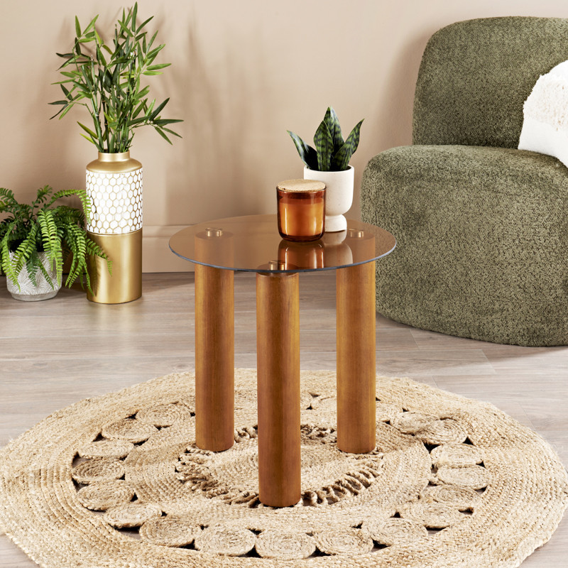 Table d appoint basse plateau fu