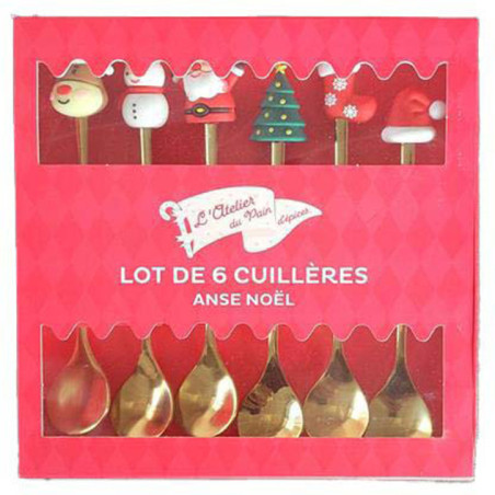 6 cuilleres de noel