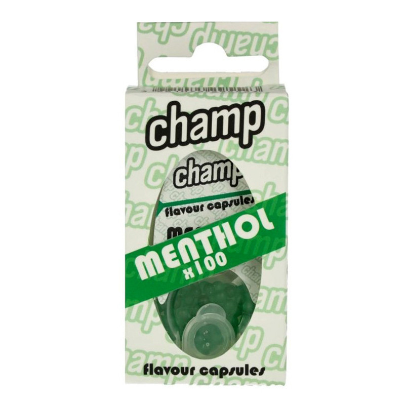 Billes menthol pour cigarette
