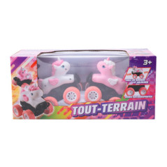 Voitures friction licorne