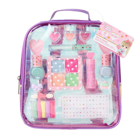 Lulu blush maquillage sac a dos