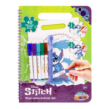 Cahier d'activites effacable sti