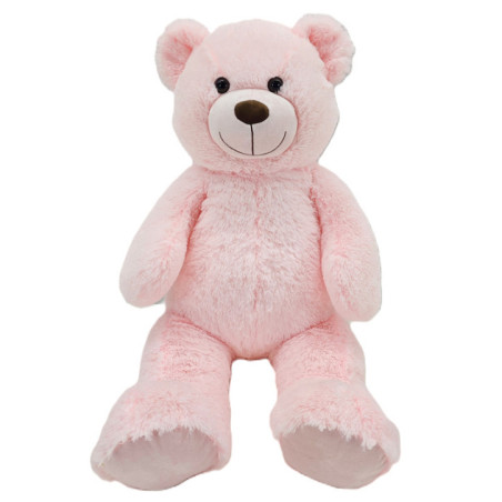 Terry l'ours rose 80cm