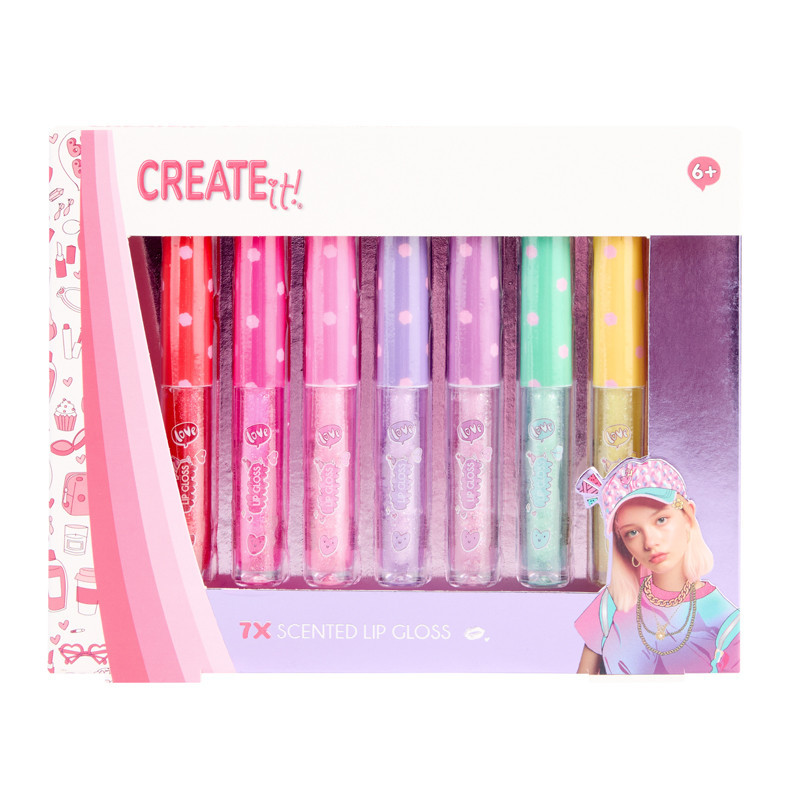 7 brilliants a levres paillettes