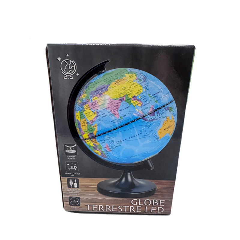 Globe eclaire led