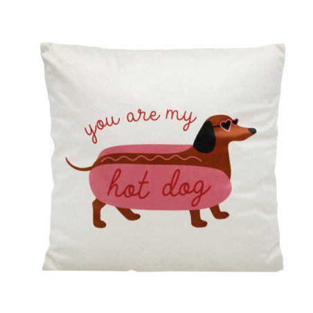 Coussin my hotdog 45x45cm