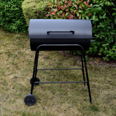 Barbecue familial a couvercle