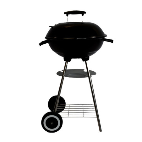 Barbecue rond roulettes + couver