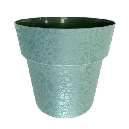 Pot terea o28cm vert argile