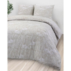 Parure 260x240 flanelle woodland