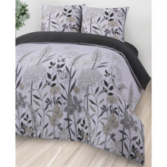 Parure 240x220 flanelle floral