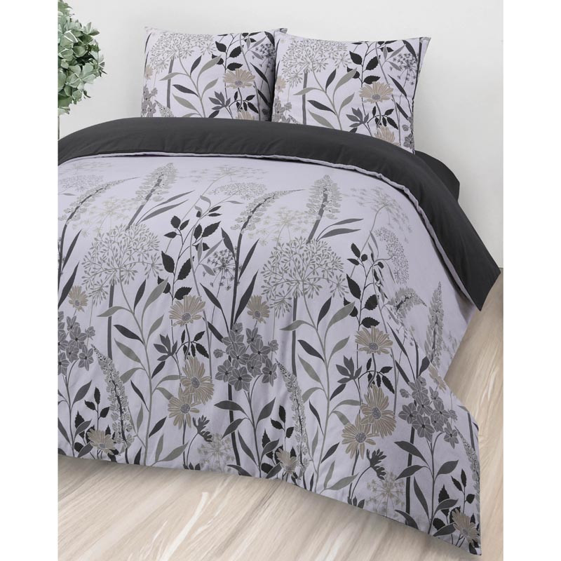 Parure 260x240 flanelle floral