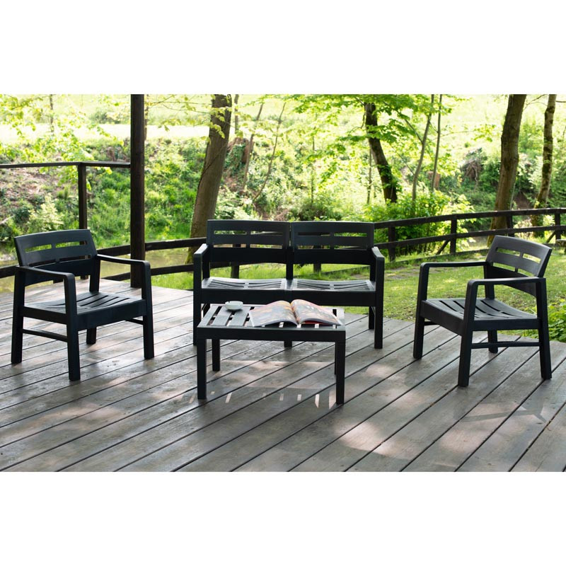 Salon de jardin 4p java