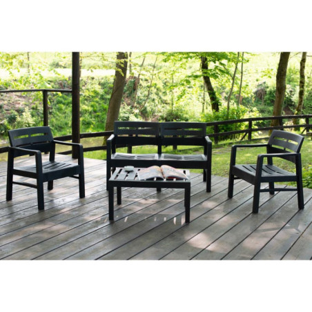 Salon de jardin 4p java