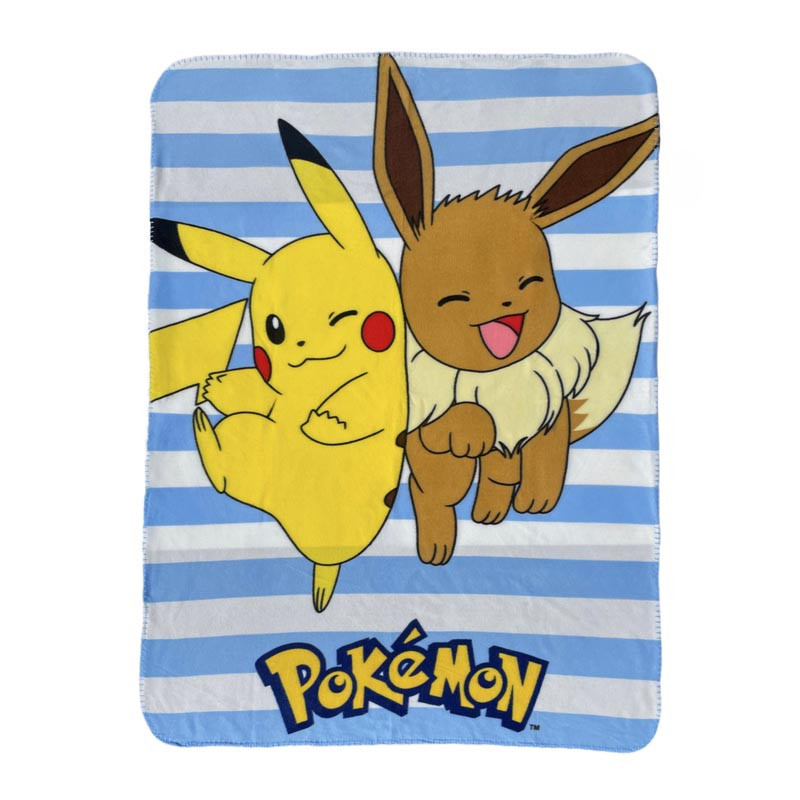 Plaid polaire 140x100 cm pokemon