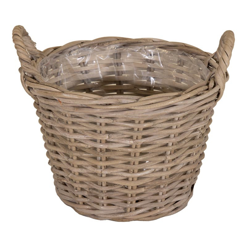 Cache-pot rond osier evi o35h25c