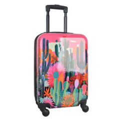 Valise 67 cm motif cactus