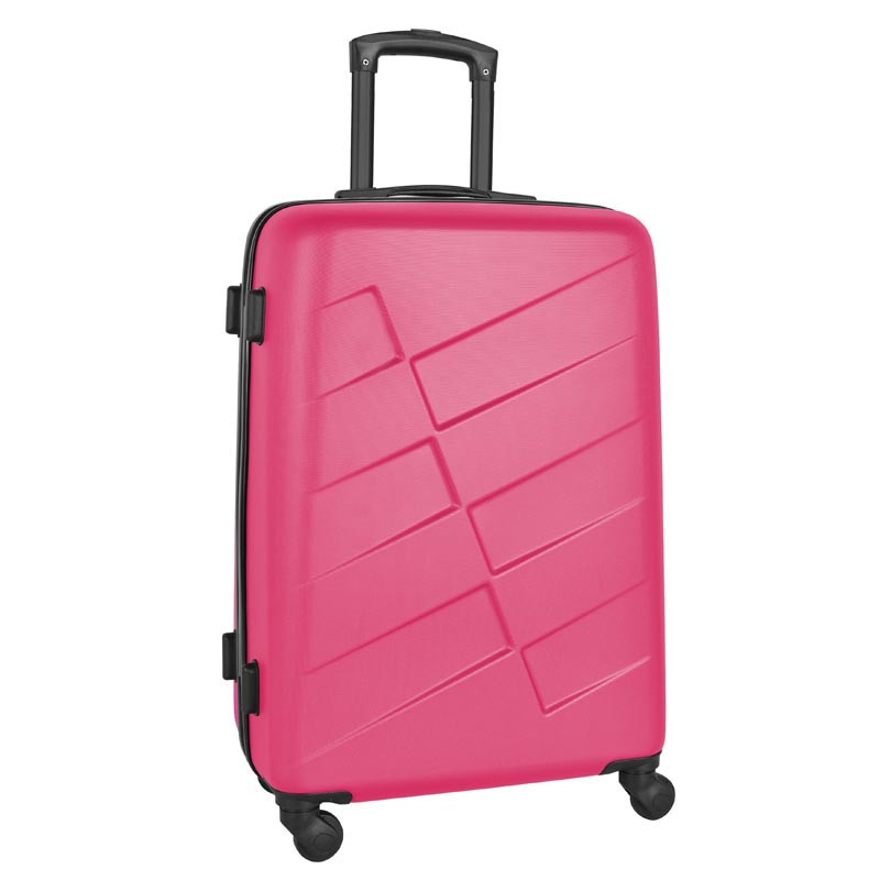 Valise 77 cm abs rose fuschia