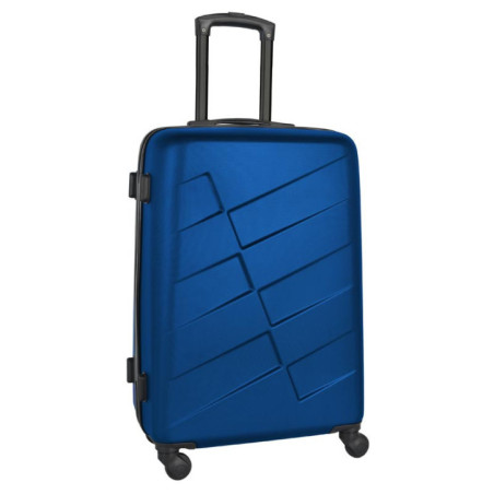 Valise 67cm abs bleu