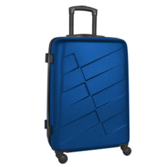Valise 77cm abs bleu
