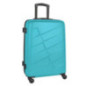 Valise 77 cm abs bleu turquoise