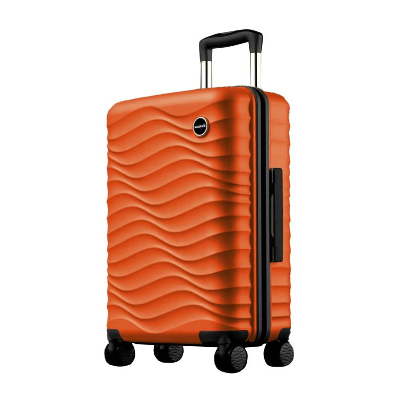 Valise 67cm abs orange metallise