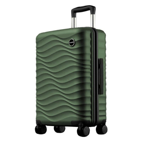 Valise 77cm abs vert fonce