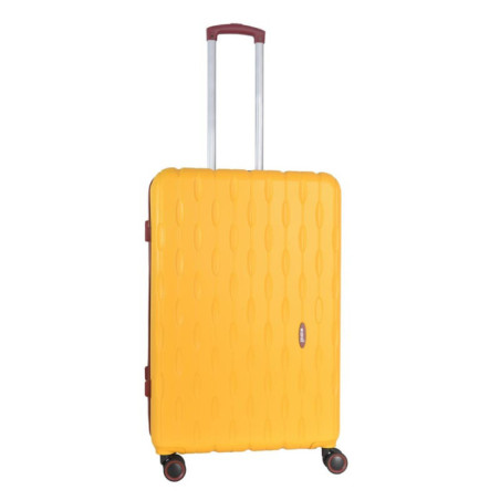 Valise cabine 57cm abs jaune
